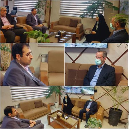 نشست دکتر حسن حسن‌نتاج، نماینده مردم شریف شهرستان بابل در مجلس شورای اسلامی،با مهندس محسن محمدنژاد،سرپرست اداره کل راهداری و حمل و نقل جاده‌ای مازندران