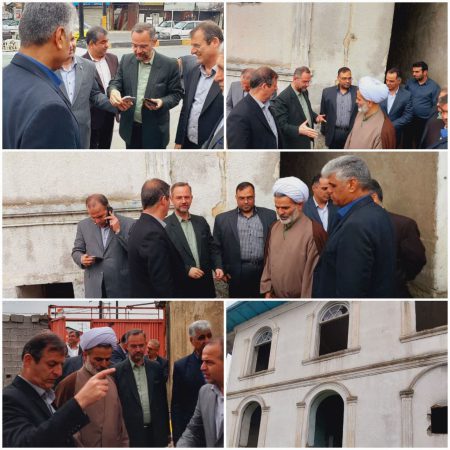 پیگیری و بازدید دکترحسن نتاج نماینده مردم بابل به همراه مسئولین شهرستان به منظور بازگشایی خیابان جدید و احداث پل سوم محمد حسن خان