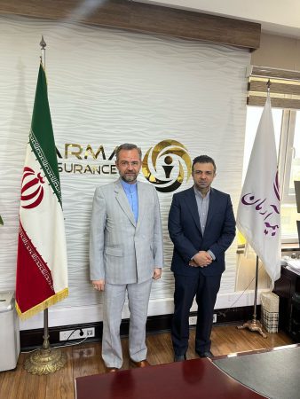 دیدار نماینده مردم بابل با مدیرعامل بیمه آرمان